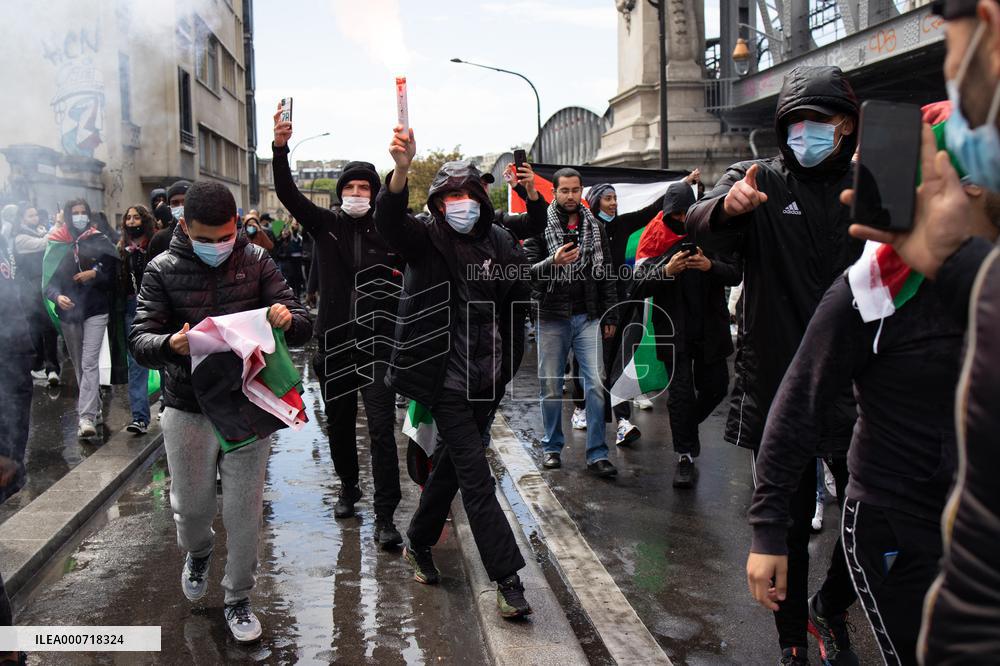 Free Palestine Protest - Paris