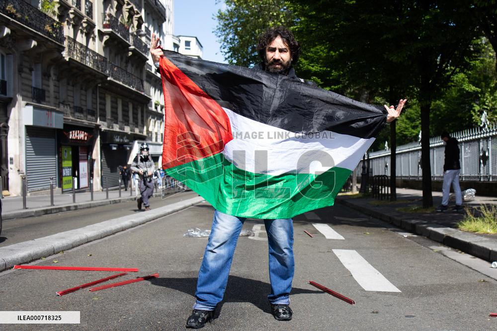 Free Palestine Protest - Paris