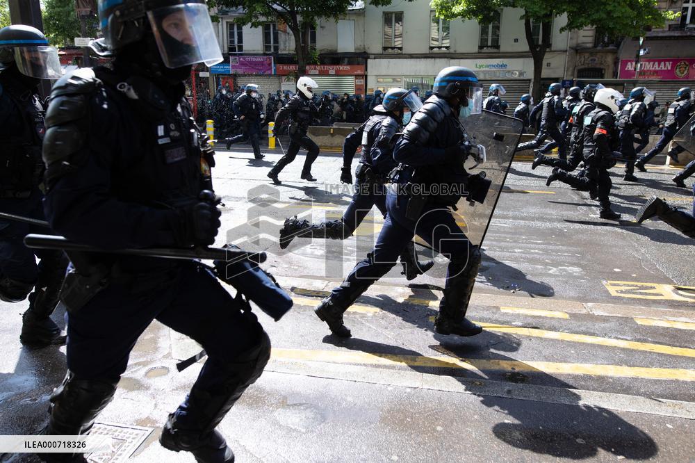 Free Palestine Protest - Paris