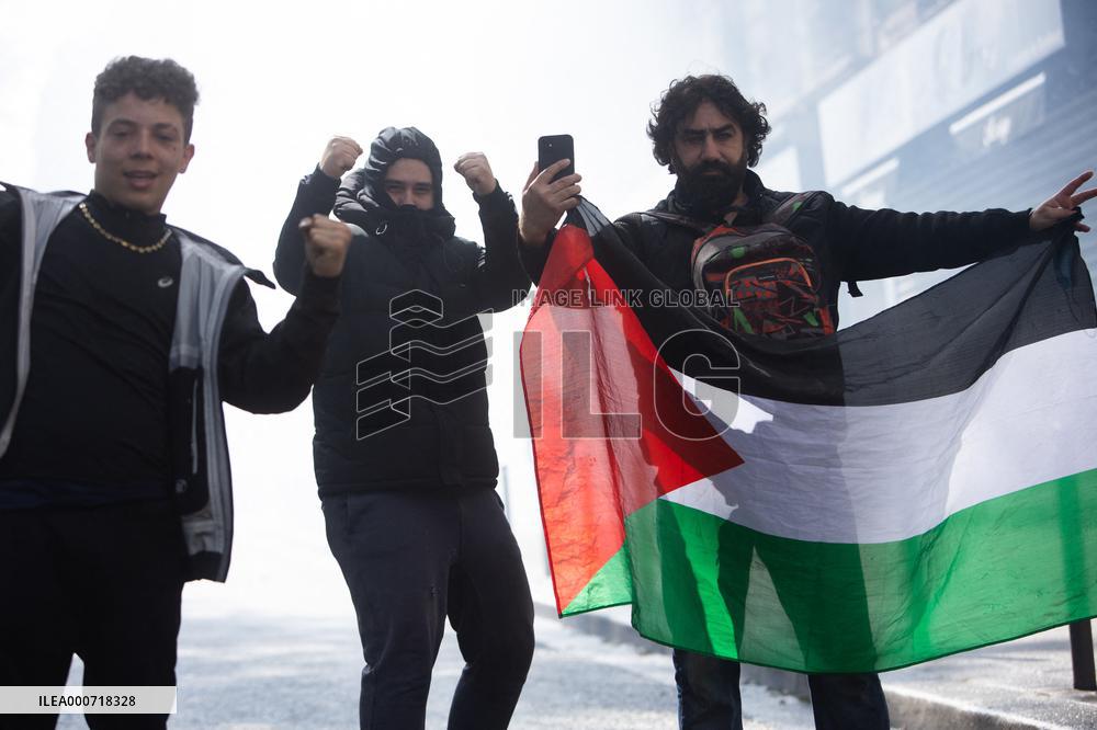 Free Palestine Protest - Paris