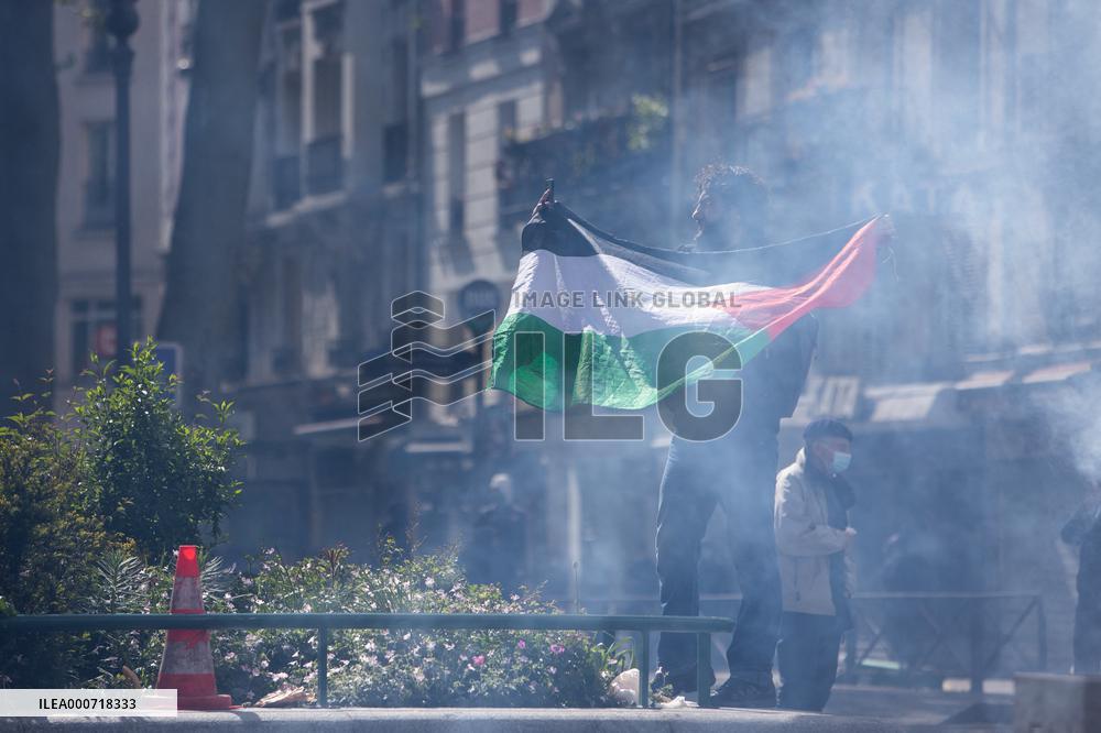 Free Palestine Protest - Paris