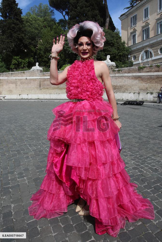 Demonstration To Ask For The Approval Of The Zan bill - Rome