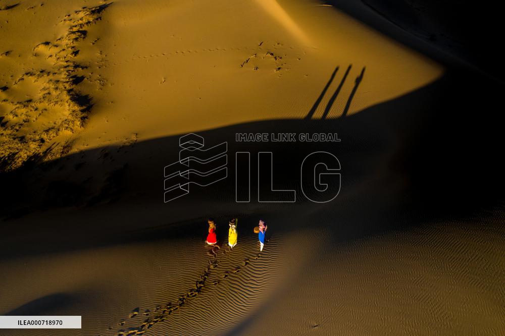 Sand Dune At Ninh Thuan - Vietnam