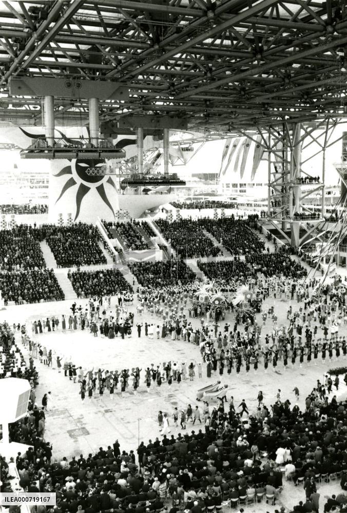 Opening Ceremony of Osaka World Exposition