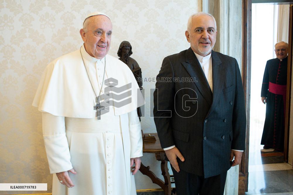 Pope Francis Meets Mohammad Javad Zarif - Vatican
