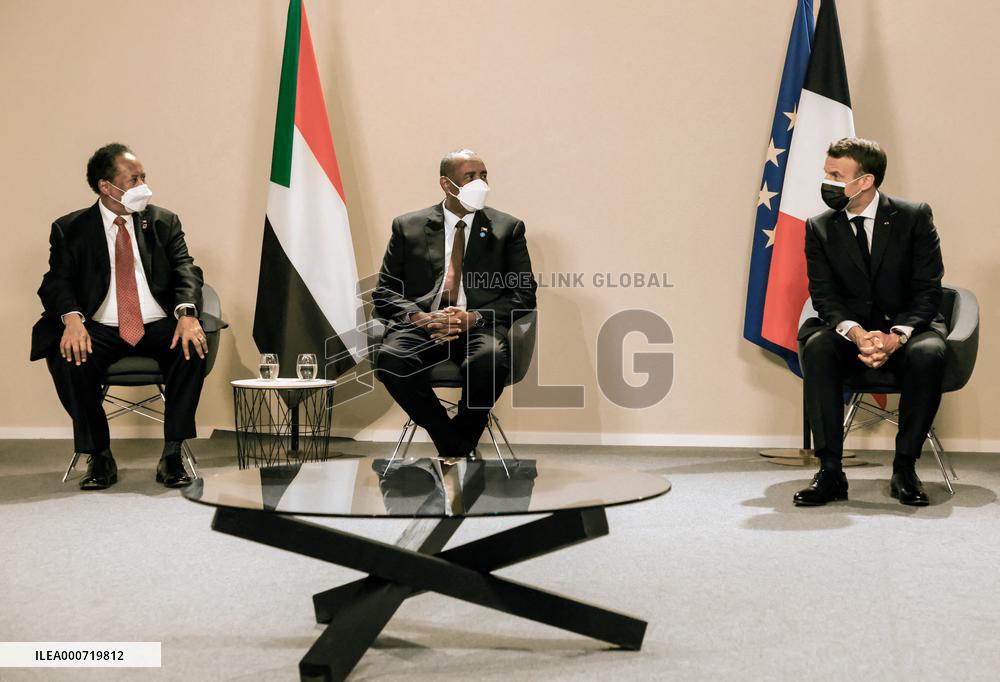 President Macron At International Conference On Sudan - Paris