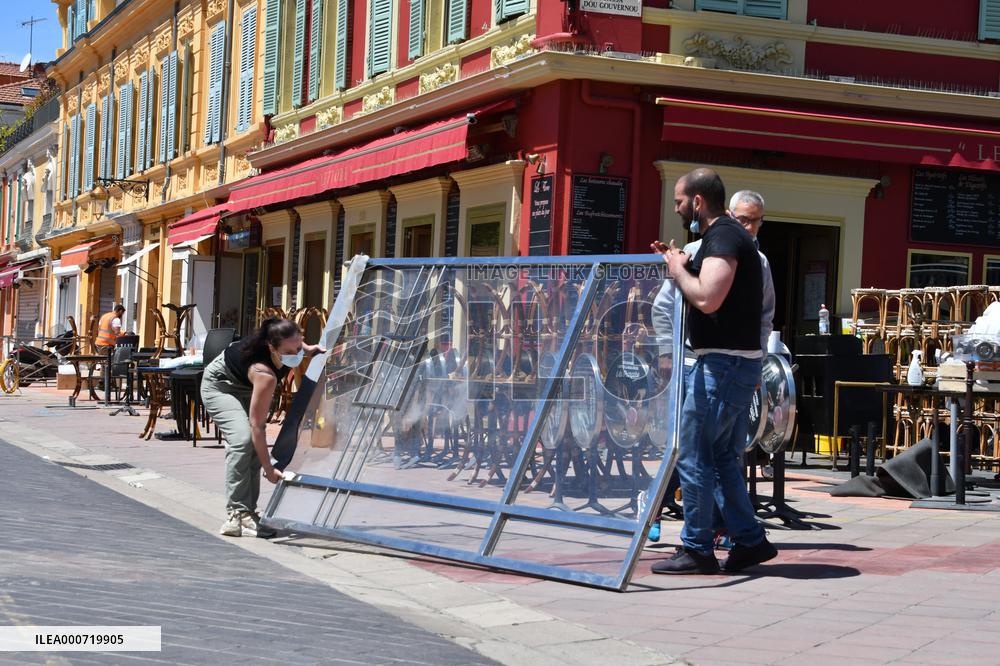 Preparation Of The Reopening Of Bars And Restaurants - French Riviera