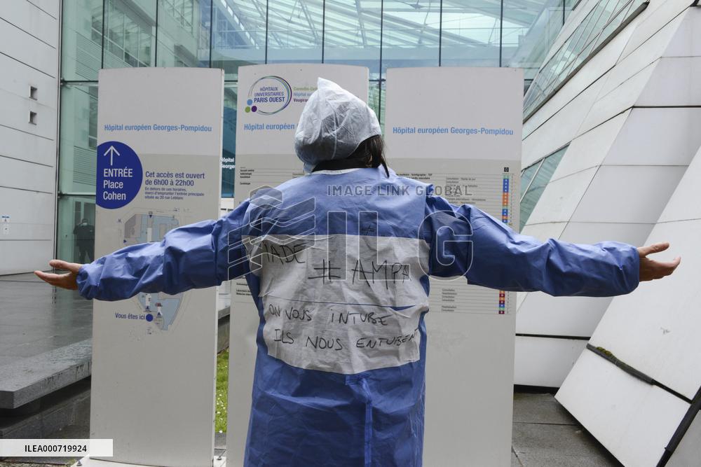Nurses Protest - Paris