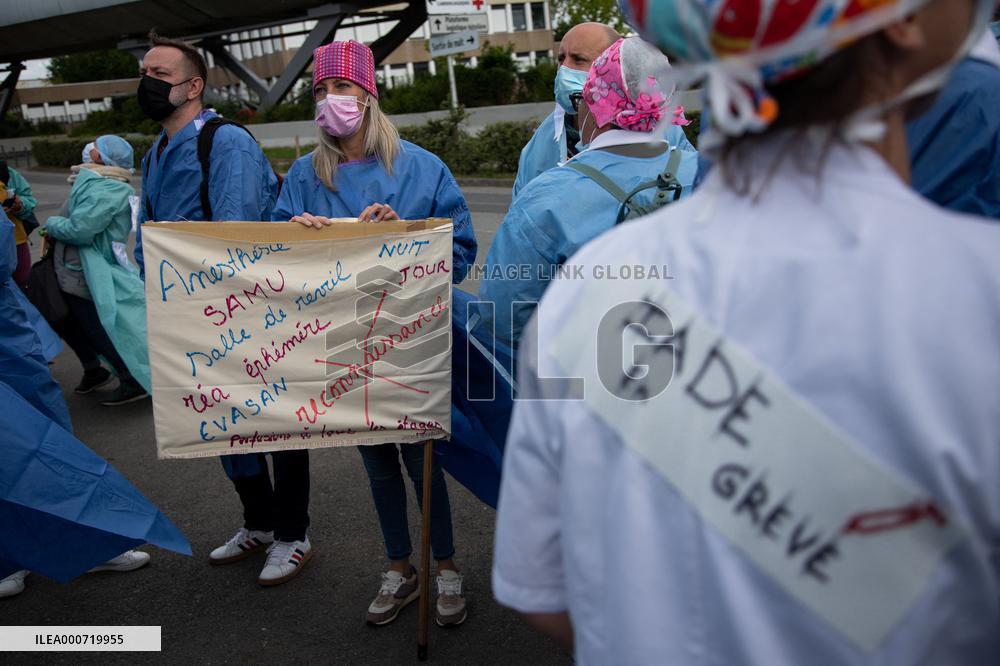 Nurses Protest - Rennes