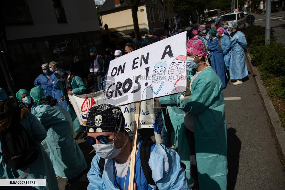 Nurses Protest - Rennes