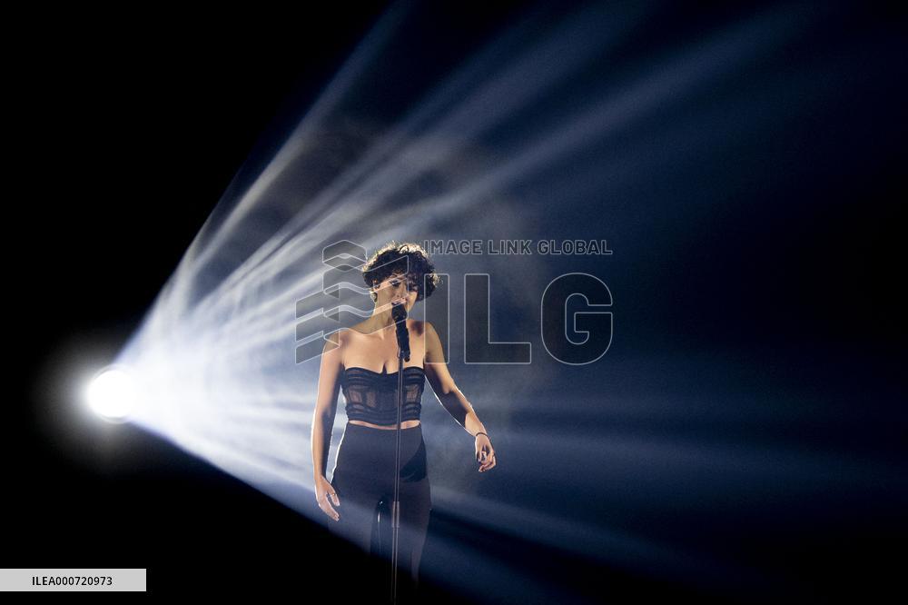 Barbara Pravi Rehearsal at Eurovision Song Contest - Rotterdam