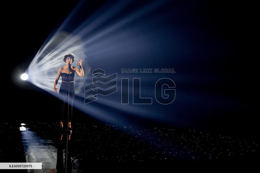 Barbara Pravi Rehearsal at Eurovision Song Contest - Rotterdam