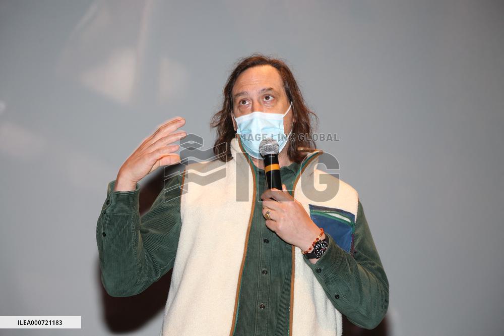 Exclusive - Oscar Winner Nicolas Becker At Cinema Reopening - France