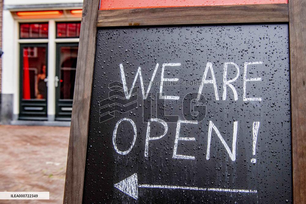 Red Light District Reopening - Amsterdam