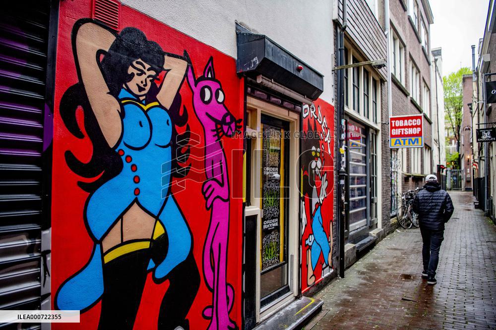 Red Light District Reopening - Amsterdam