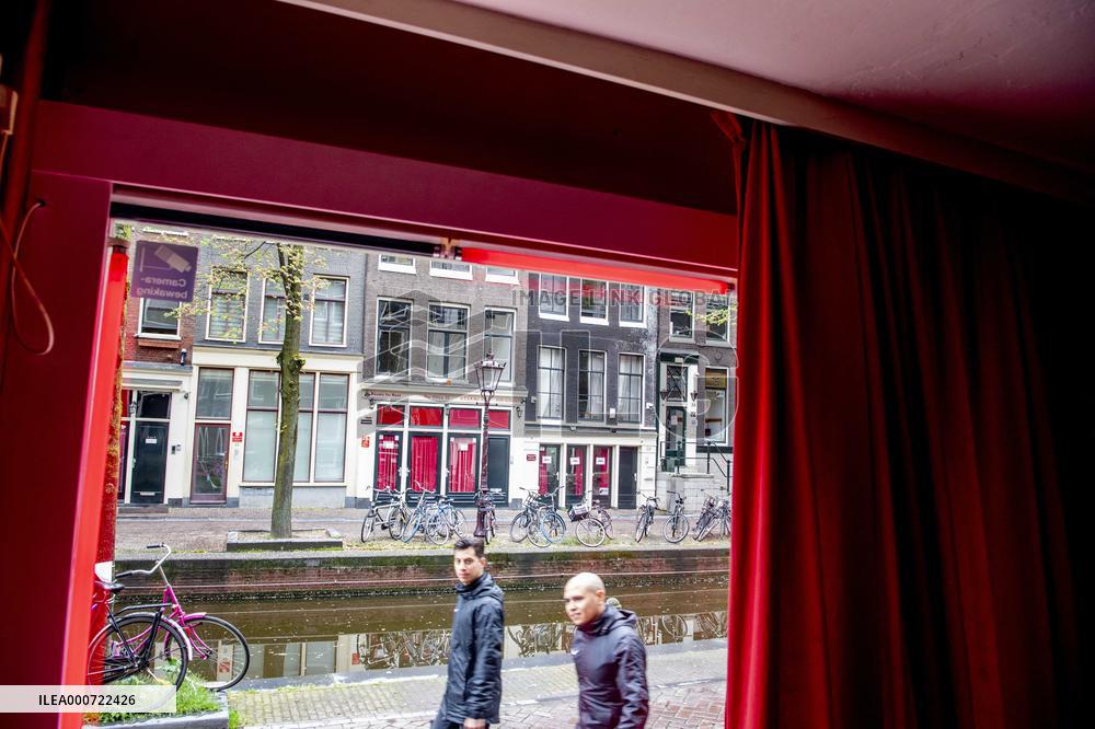 Red Light District Reopening - Amsterdam