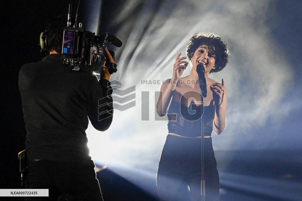 Barbara Pravi Rehearsal at Eurovision Song Contest - Rotterdam