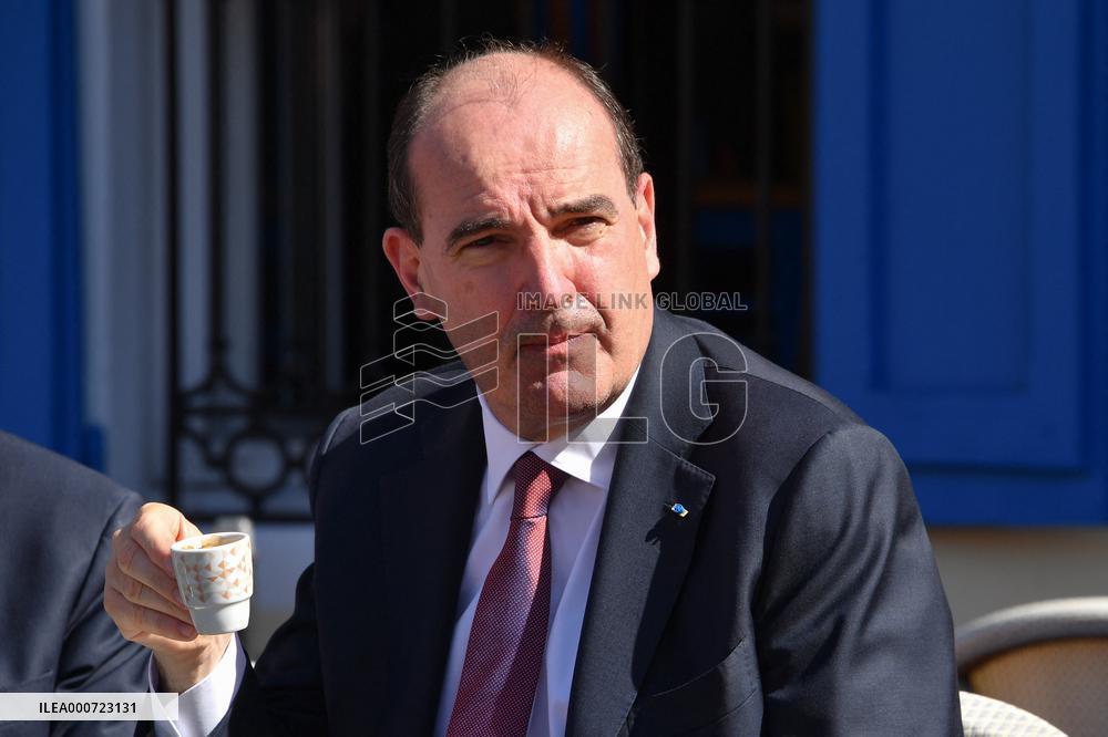 Jean Castex And Christian Estrosi Visit A Market - Nice