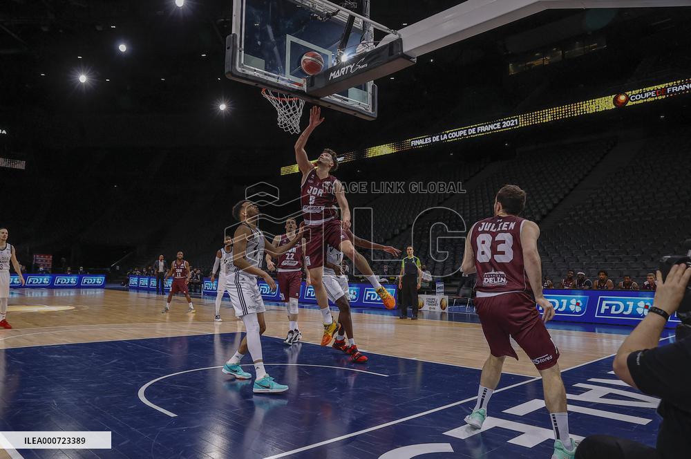 Basketball French Cup - ASVEL Lyon-Villeurbanne Wins Title