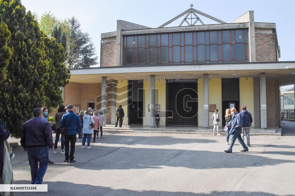 Church Turns Vaccination Centre - Padua