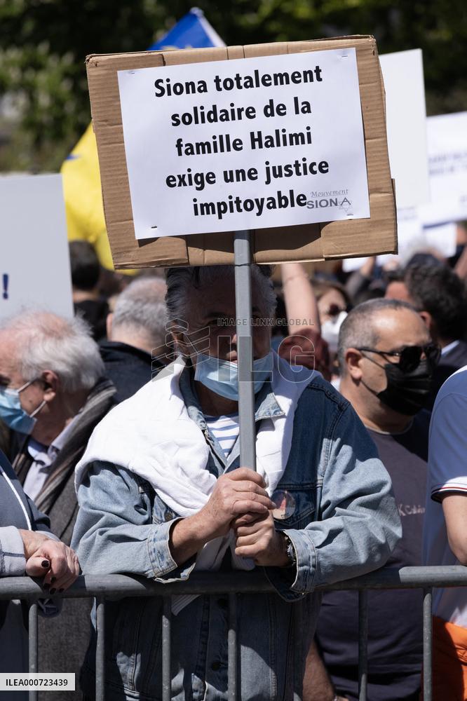 French protesters demand trial for Sarah Halimi's killer