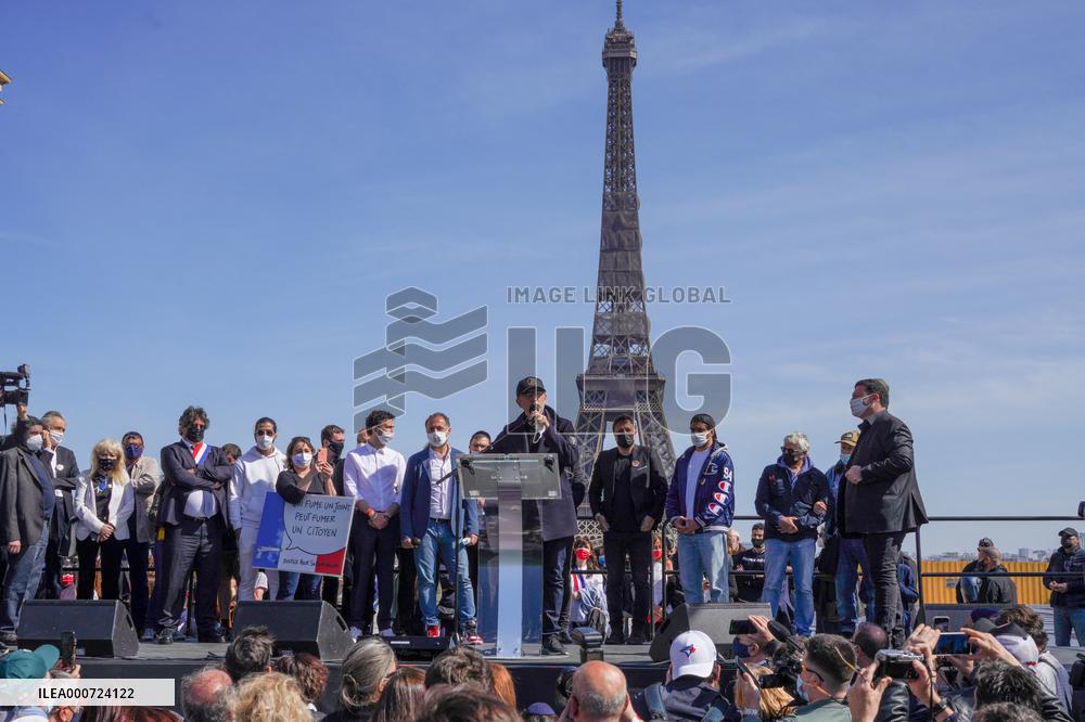 Justice For Sarah Halimi rally - Paris