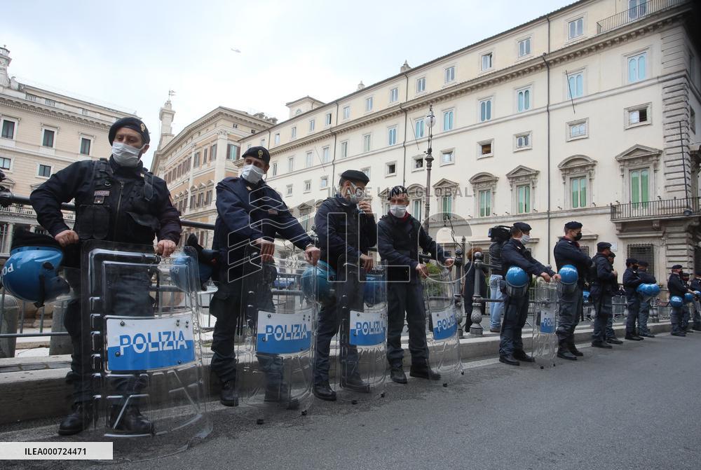 Alitalia Employees Demonstration - Rome