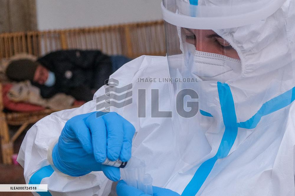 Anti Covid-19 Vaccination For The Homeless - Palermo