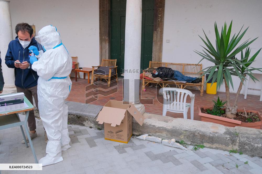 Anti Covid-19 Vaccination For The Homeless - Palermo