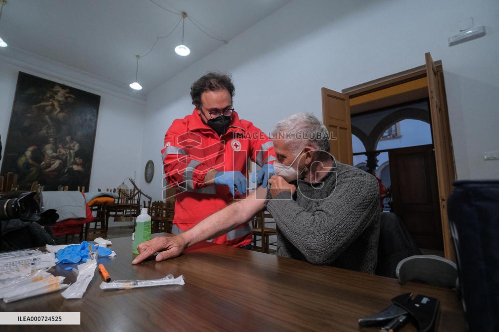 Anti Covid-19 Vaccination For The Homeless - Palermo
