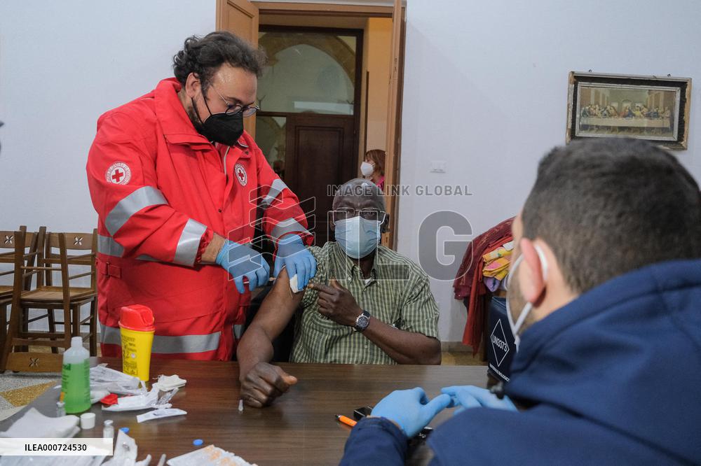 Anti Covid-19 Vaccination For The Homeless - Palermo