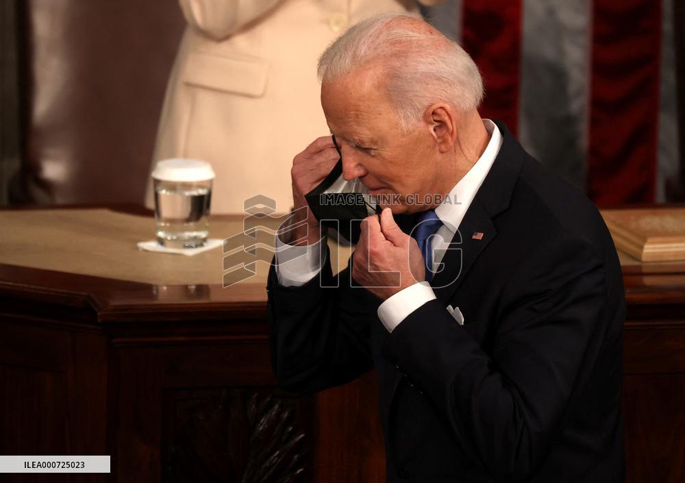 Biden Delivers First Joint Address To Congress - Washington