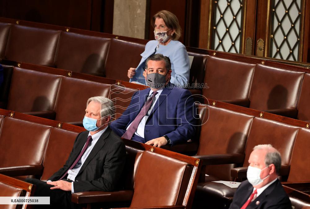 Biden Delivers First Joint Address To Congress - Washington