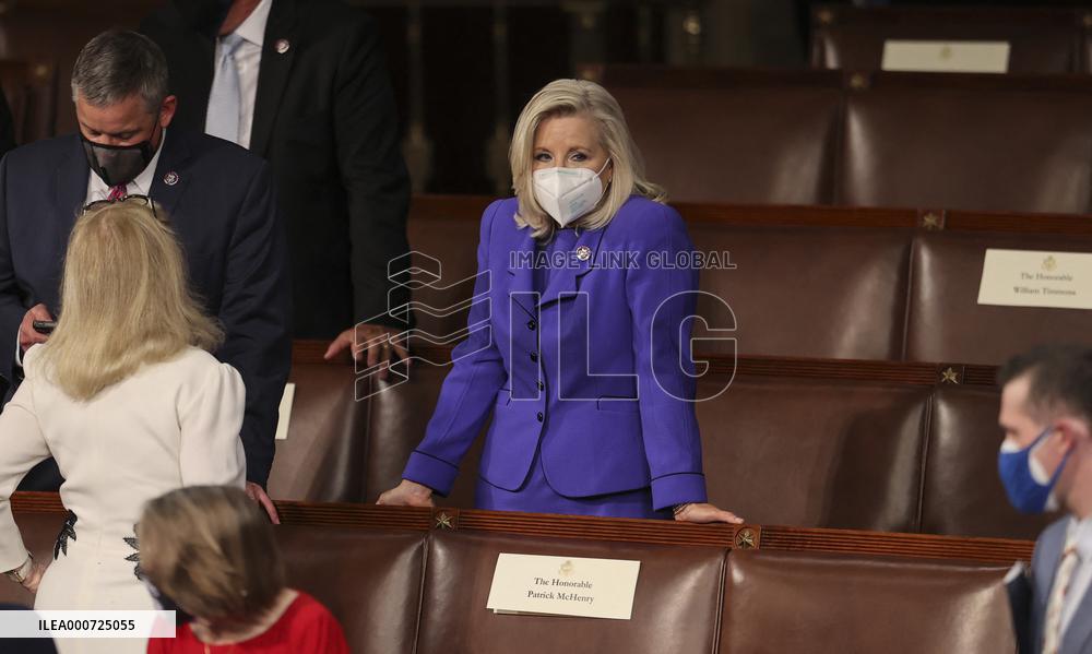 Biden Delivers First Joint Address To Congress - Washington