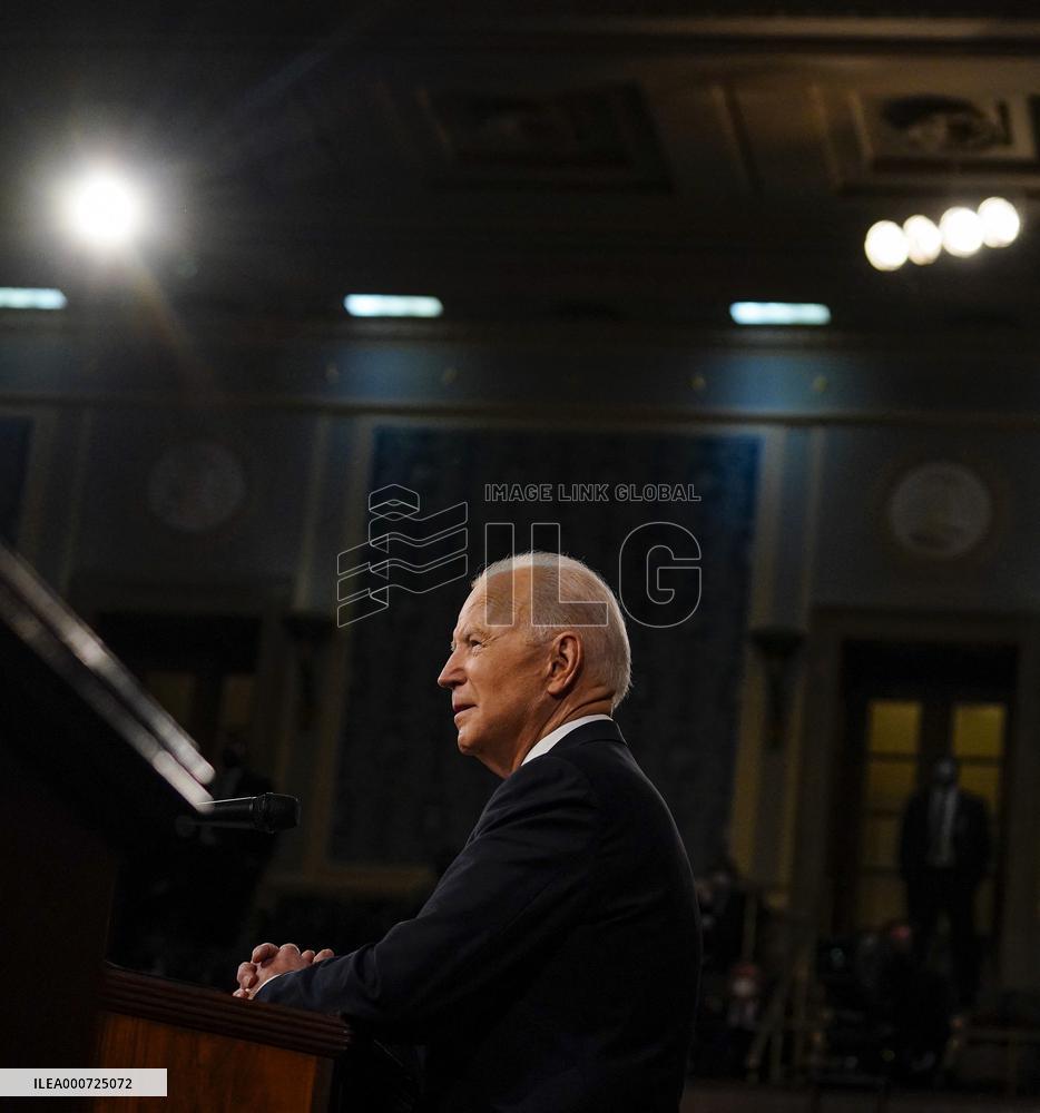 Biden Delivers First Joint Address To Congress - Washington