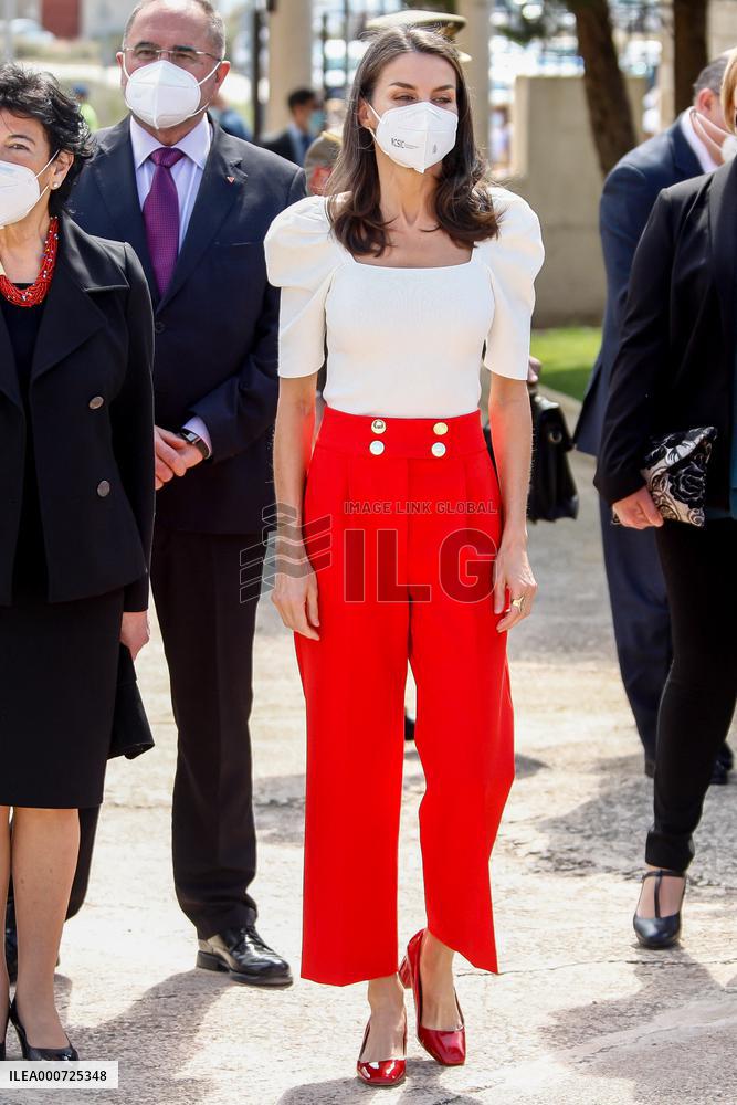 Queen Letizia At The 4th Congress About Strange Diseases - Murcia