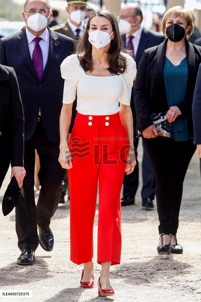 Queen Letizia At The 4th Congress About Strange Diseases - Murcia