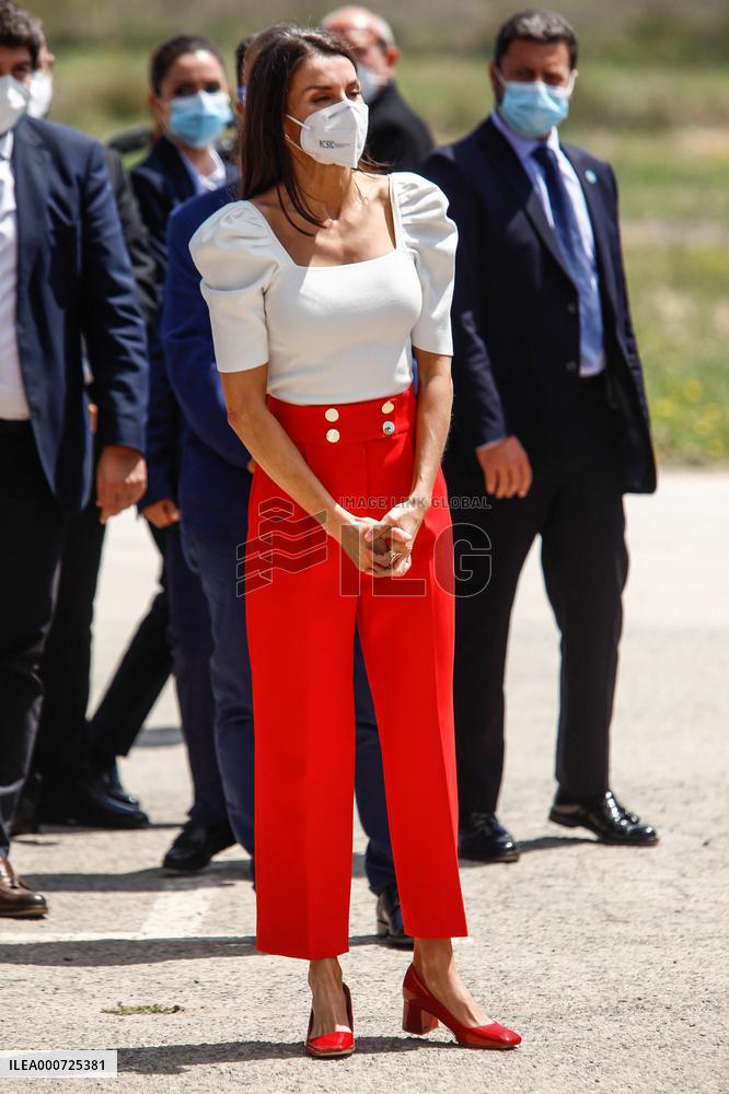 Queen Letizia At The 4th Congress About Strange Diseases - Murcia