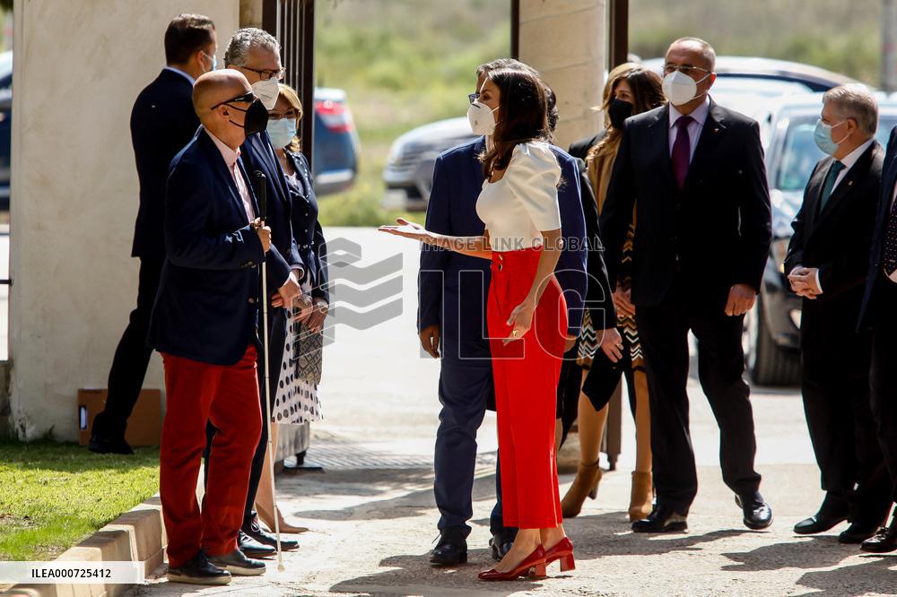 Queen Letizia At The 4th Congress About Strange Diseases - Murcia