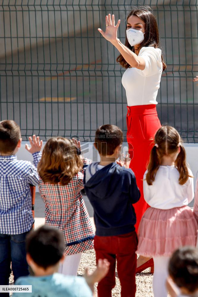 Queen Letizia At The 4th Congress About Strange Diseases - Murcia