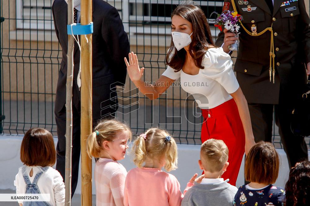 Queen Letizia At The 4th Congress About Strange Diseases - Murcia