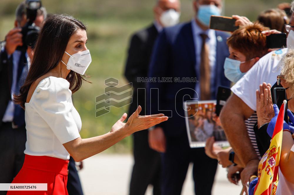 Queen Letizia At The 4th Congress About Strange Diseases - Murcia