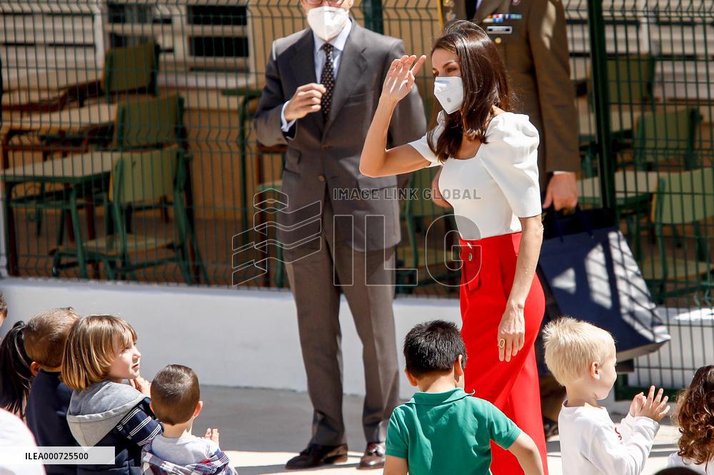 Queen Letizia At The 4th Congress About Strange Diseases - Murcia