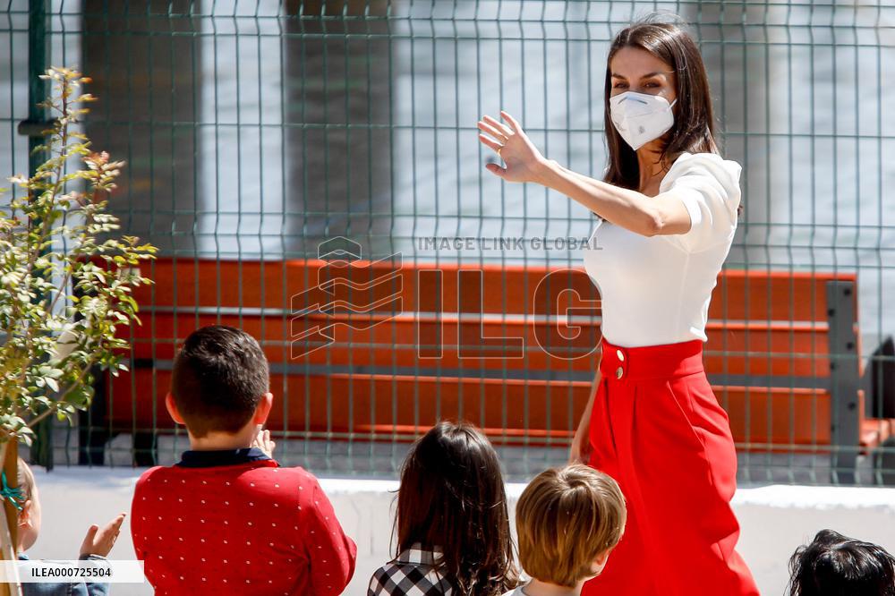 Queen Letizia At The 4th Congress About Strange Diseases - Murcia