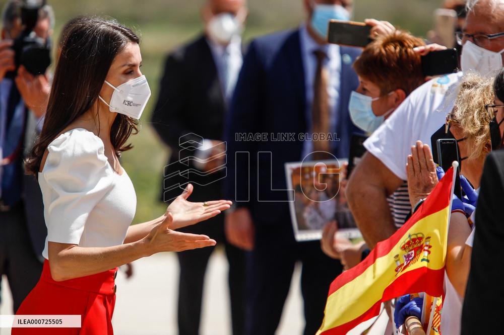 Queen Letizia At The 4th Congress About Strange Diseases - Murcia