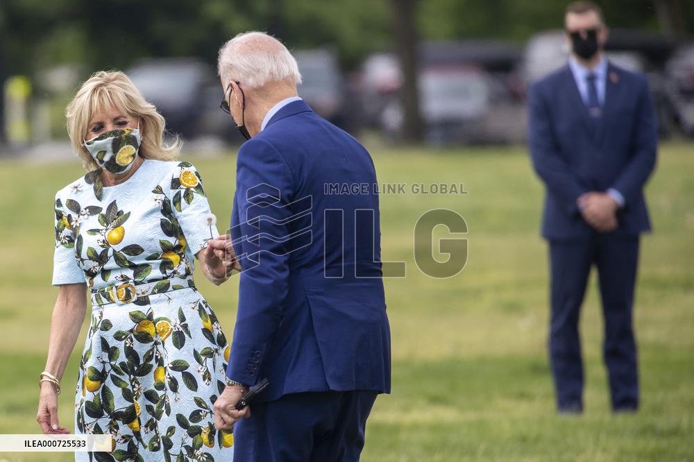 US President Joe Biden travels to Georgia for an event to mark his 100th day in office