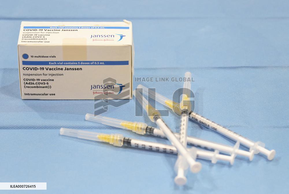 Johnson and Johnson of Janssen vaccination - Italy