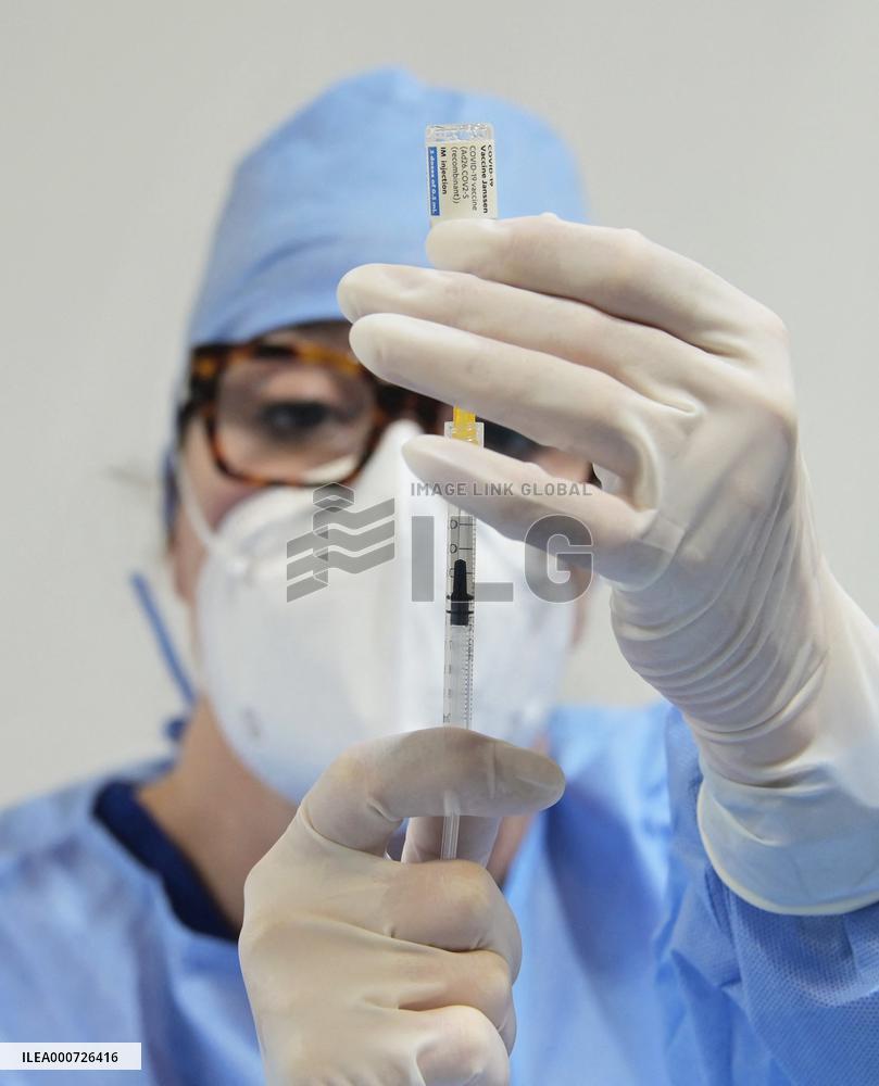 Johnson and Johnson of Janssen vaccination - Italy