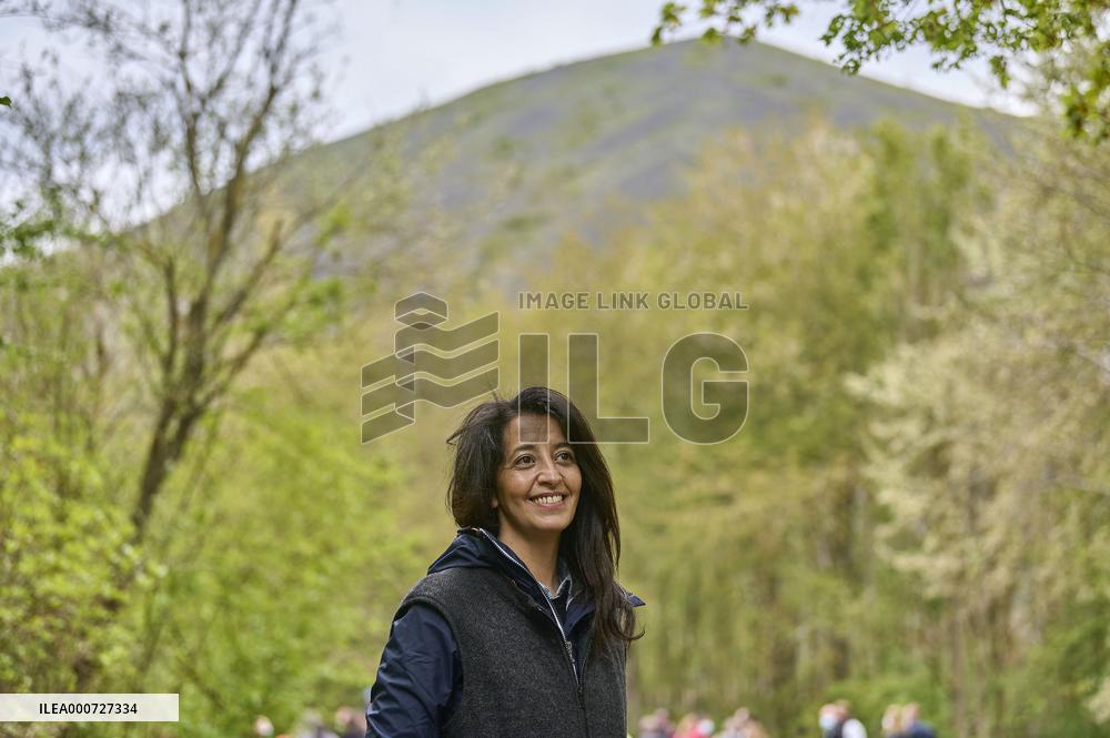 Karima Delli Traveling To Loos En Gohelle - France