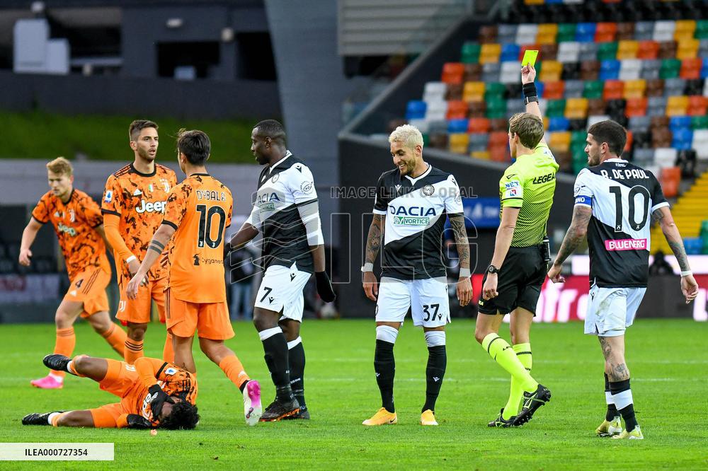 Italian football Serie A match - Udinese Calcio vs Juventus FC
